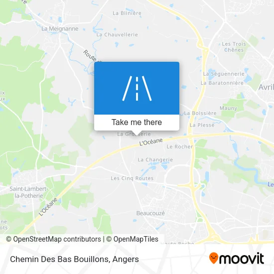 Chemin Des Bas Bouillons map