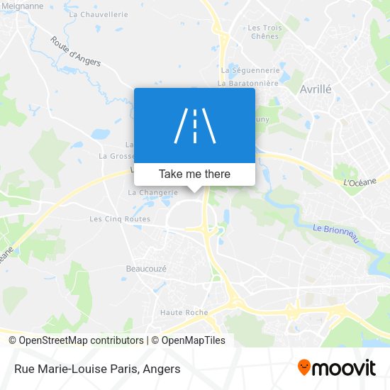 Rue Marie-Louise Paris map