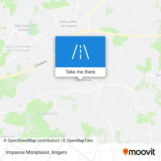 Impasse Monplaisir map