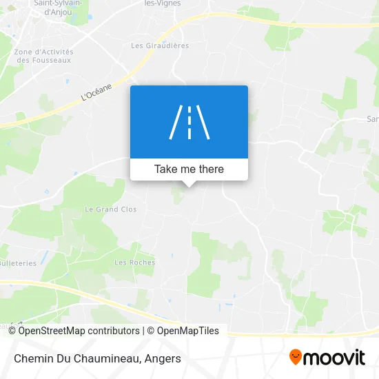 Chemin Du Chaumineau map
