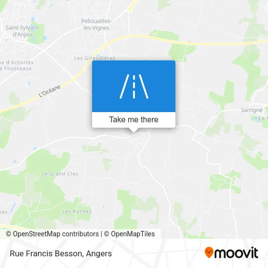 Rue Francis Besson map