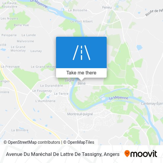 Avenue Du Maréchal De Lattre De Tassigny map