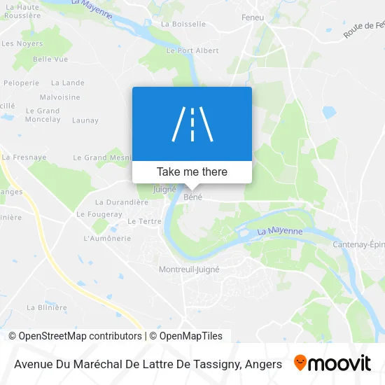 Avenue Du Maréchal De Lattre De Tassigny map
