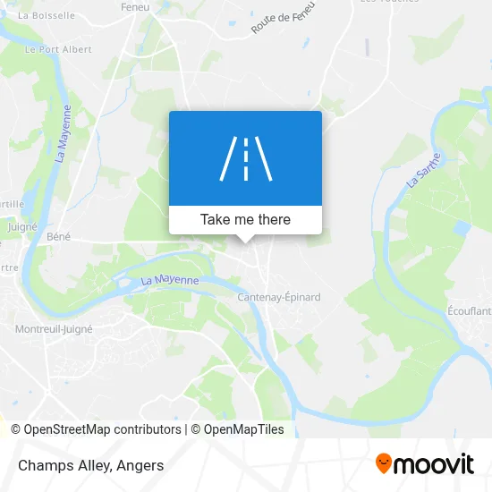 Allée Des Champs map