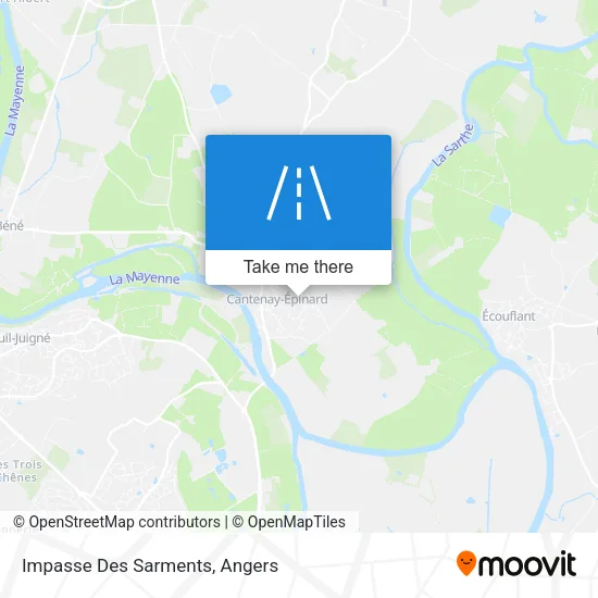 Impasse Des Sarments map