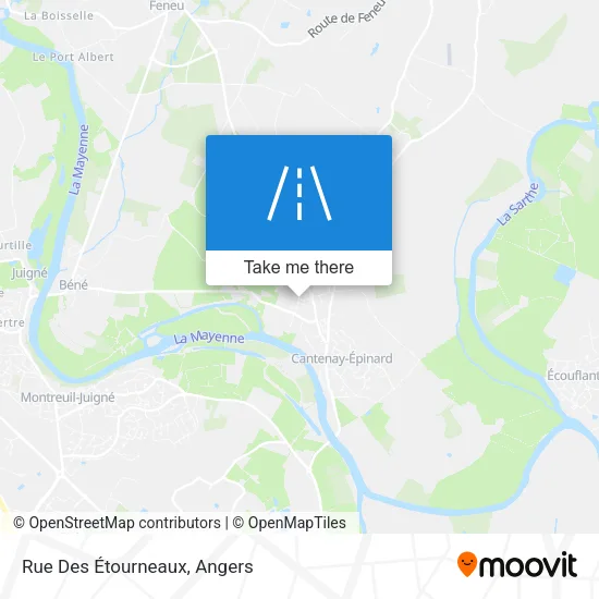 Rue Des Étourneaux map