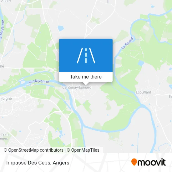 Impasse Des Ceps map