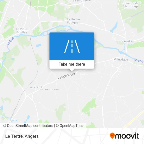Le Tertre map