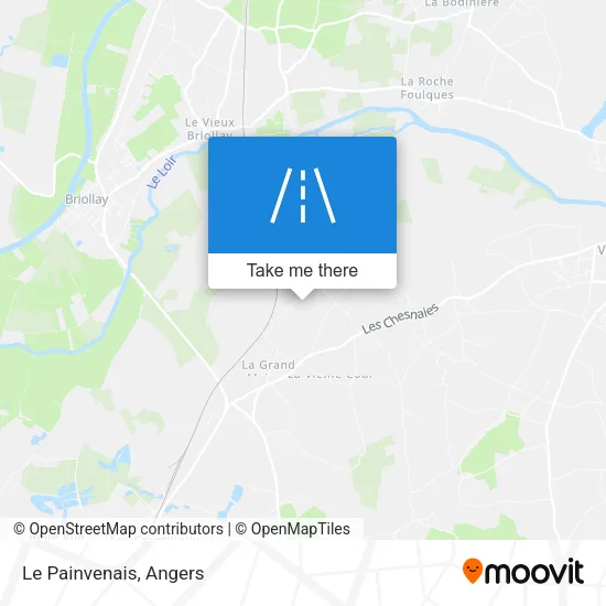 Le Painvenais map