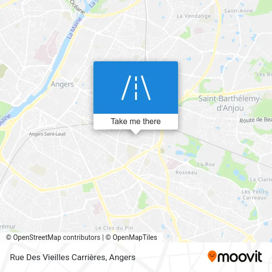 Rue Des Vieilles Carrières map