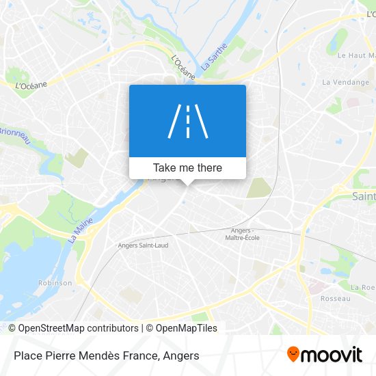 Place Pierre Mendès France map