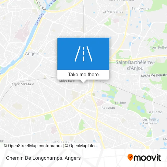 Chemin De Longchamps map