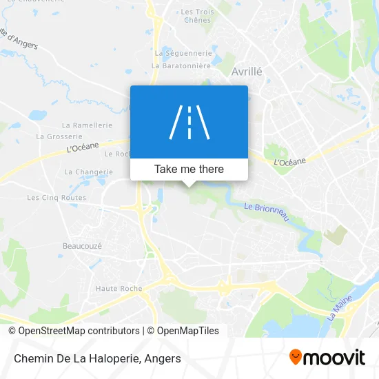 Chemin De La Haloperie map