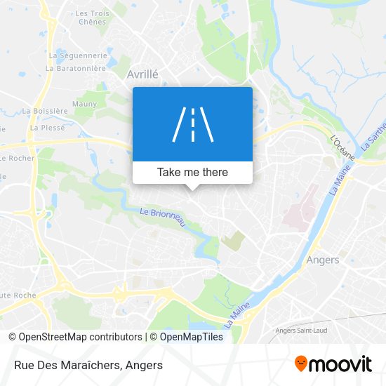 Rue Des Maraîchers map