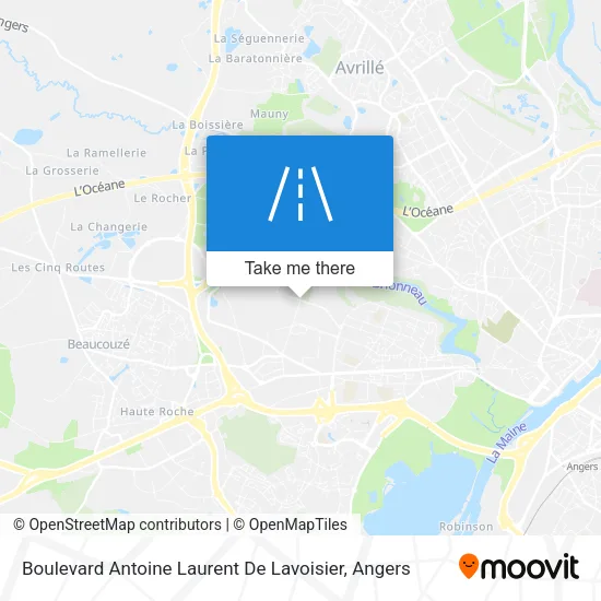 Boulevard Antoine Laurent De Lavoisier map