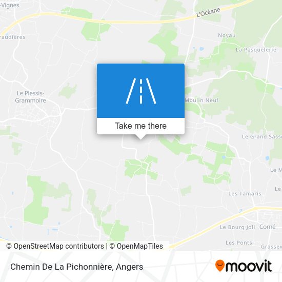 Chemin De La Pichonnière map