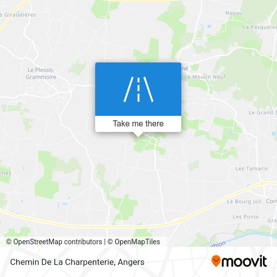 Chemin De La Charpenterie map