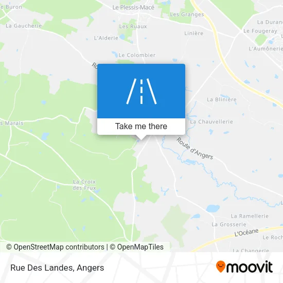 Rue Des Landes map