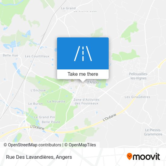 Rue Des Lavandières map