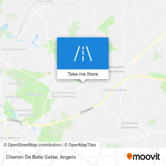 Chemin De Belle Gelée map