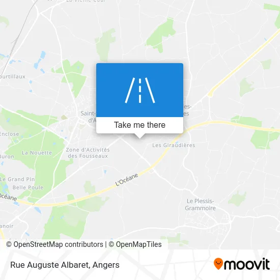 Rue Auguste Albaret map