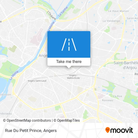 Rue Du Petit Prince map