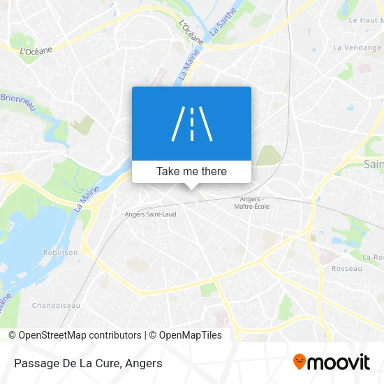 Passage De La Cure map