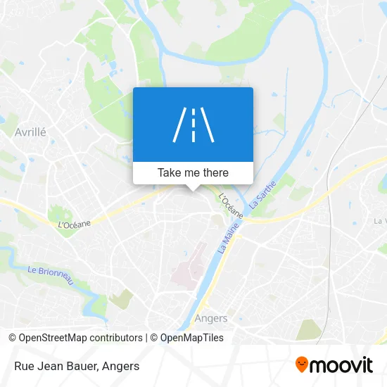 Rue Jean Bauer map
