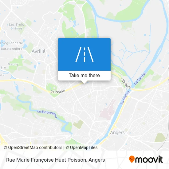 Rue Marie-Françoise Huet-Poisson map