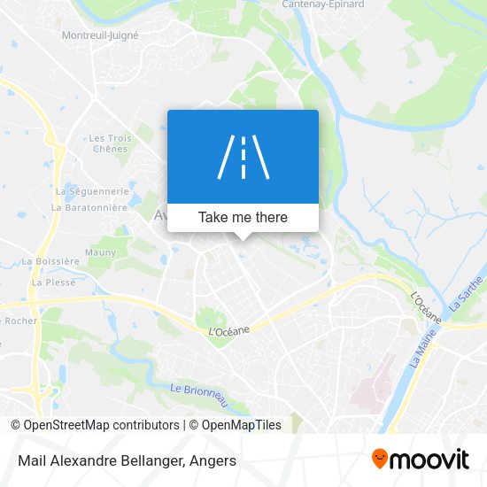Mail Alexandre Bellanger map