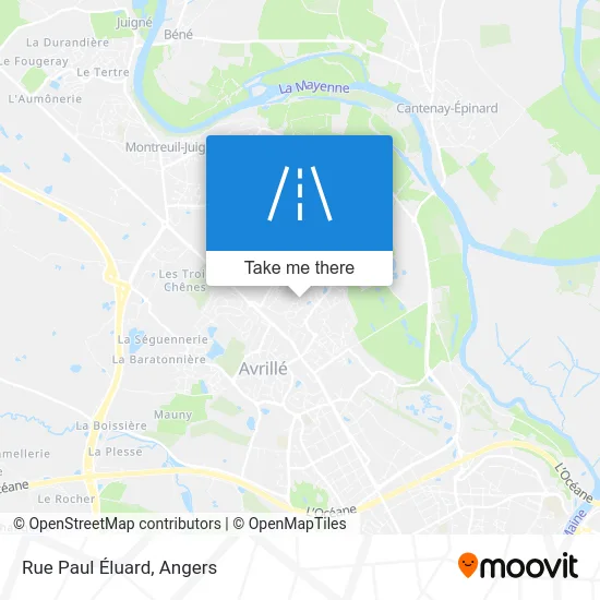 Rue Paul Éluard map