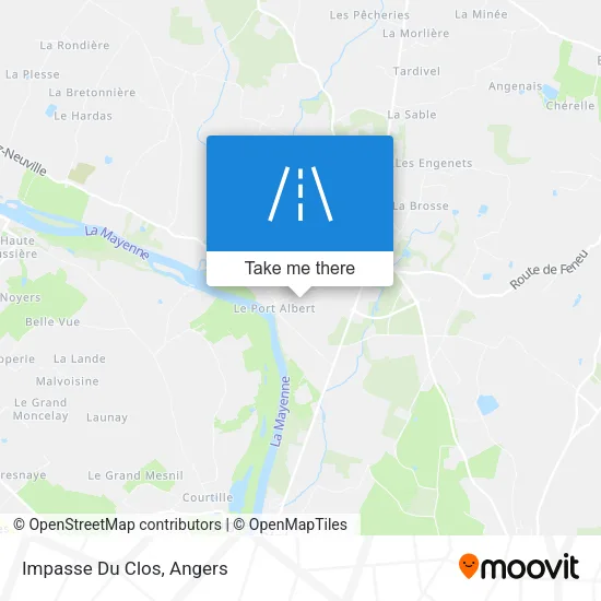 Impasse Du Clos map