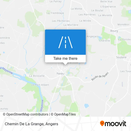 Chemin De La Grange map