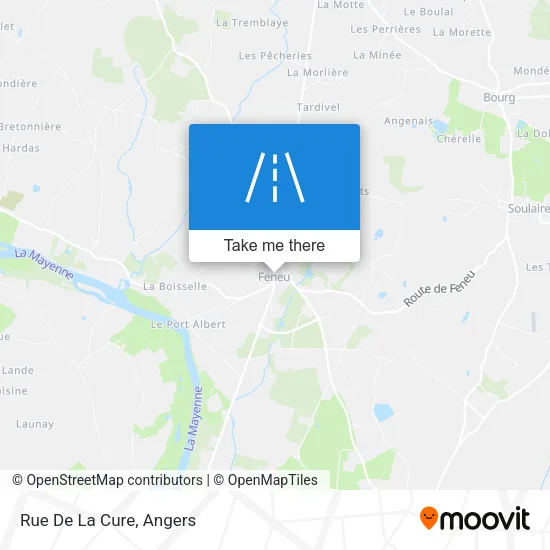Rue De La Cure map
