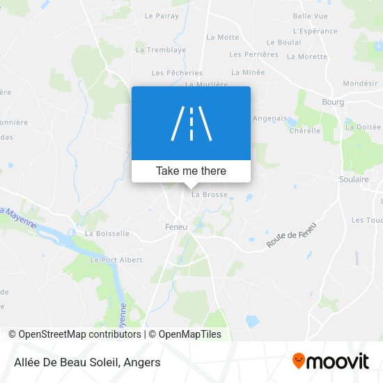 Allée De Beau Soleil map