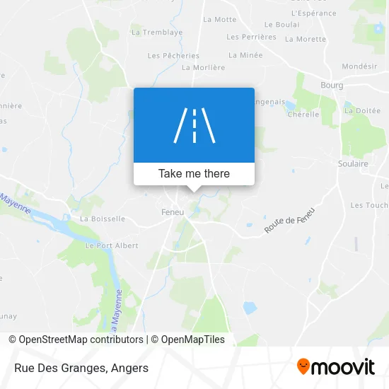 Rue Des Granges map