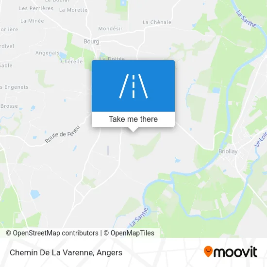 Chemin De La Varenne map