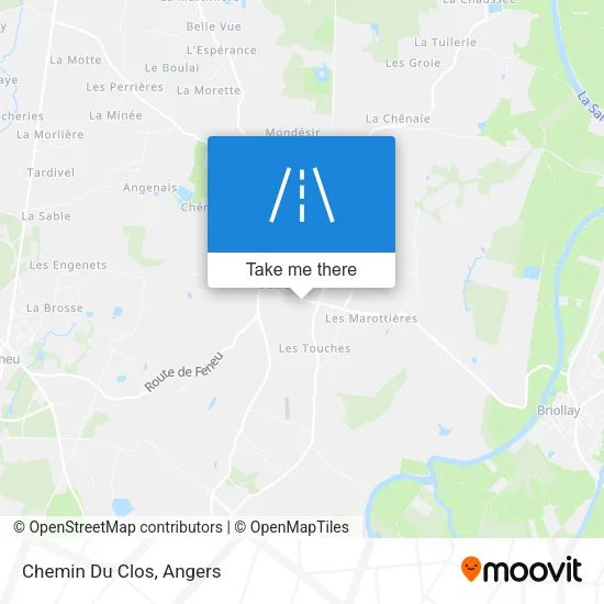 Chemin Du Clos map