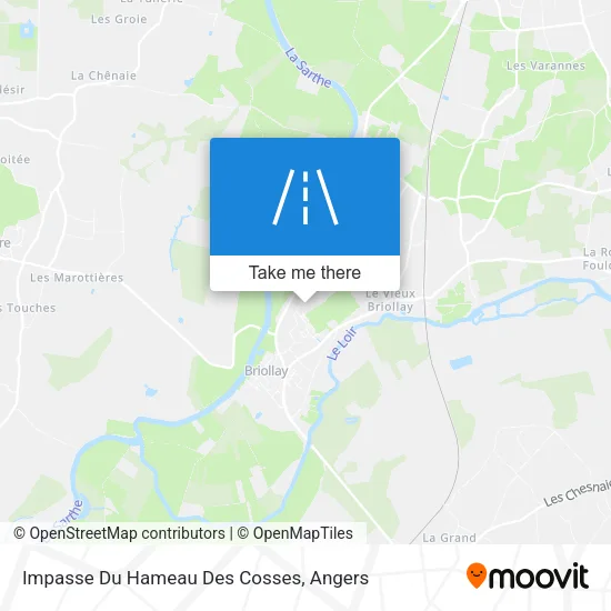 Impasse Du Hameau Des Cosses map