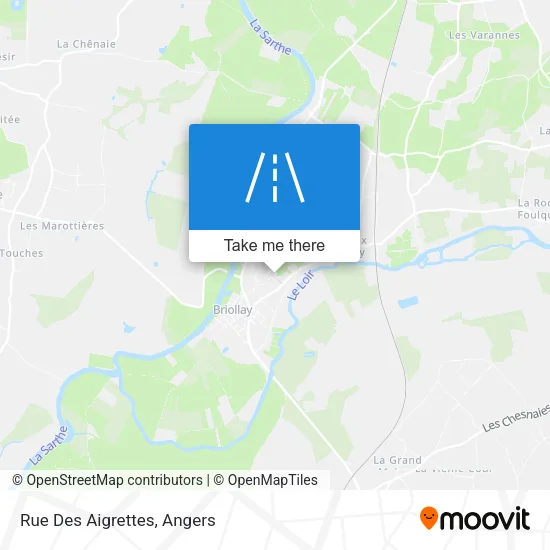 Rue Des Aigrettes map