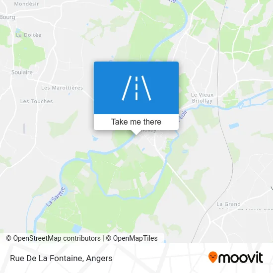 Rue De La Fontaine map