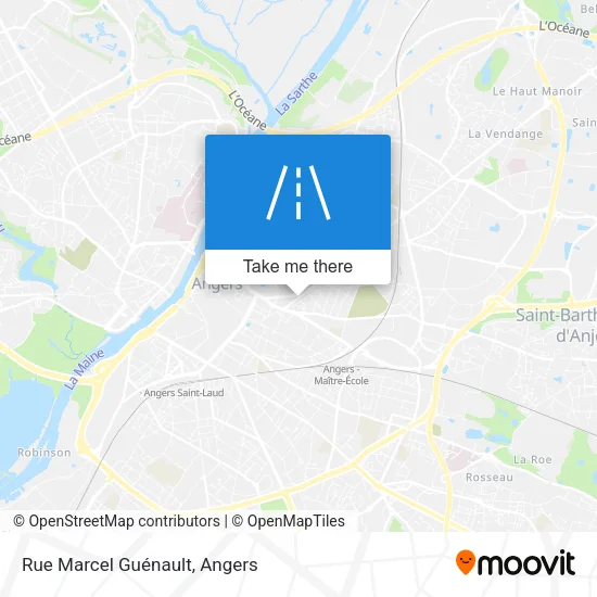 Rue Marcel Guénault map