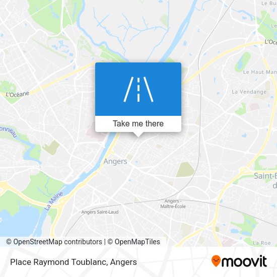 Place Raymond Toublanc map