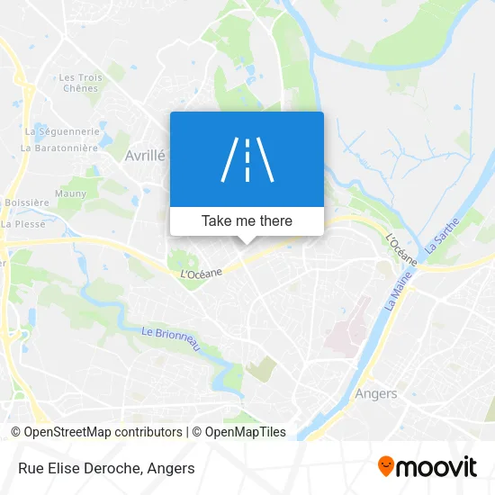Rue Elise Deroche map