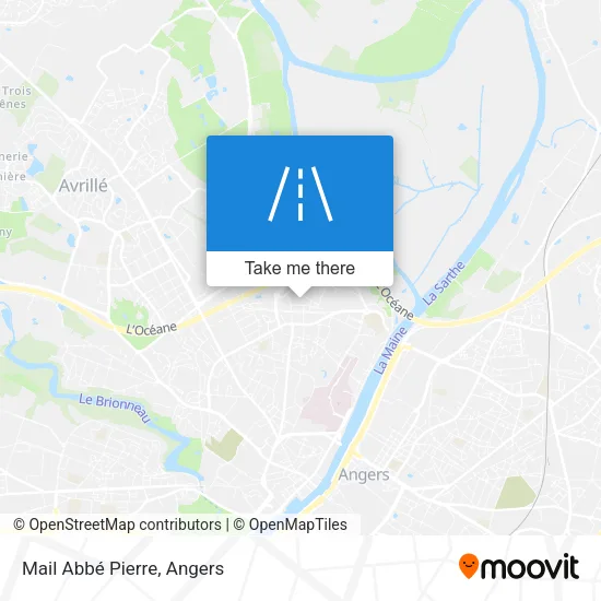 Mail Abbé Pierre map