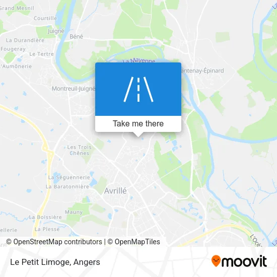Le Petit Limoge map