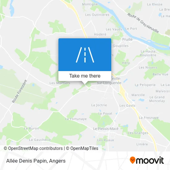 Allée Denis Papin map