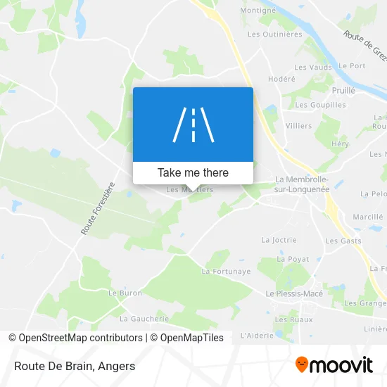 Route De Brain map