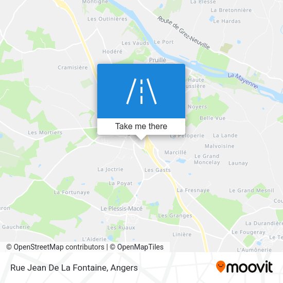 Rue Jean De La Fontaine map