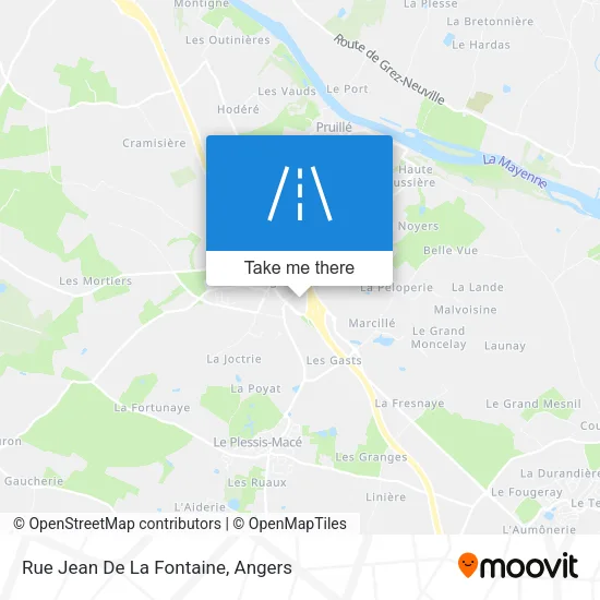Rue Jean De La Fontaine map